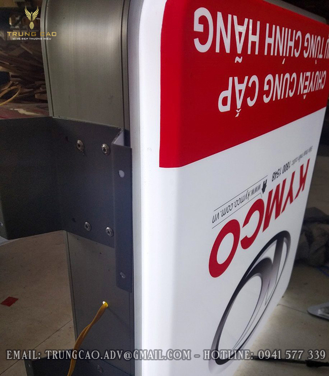 Gia Công Hộp đèn hút nổi giá rẻ tại HCM