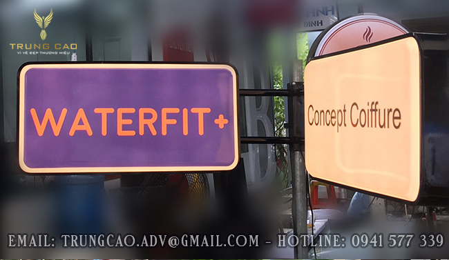 mẫu hộp đèn quảng cáo đẹp