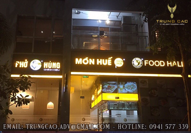 Mẫu bảng hiệu quảng cáo Ẩm Thực Đẹp