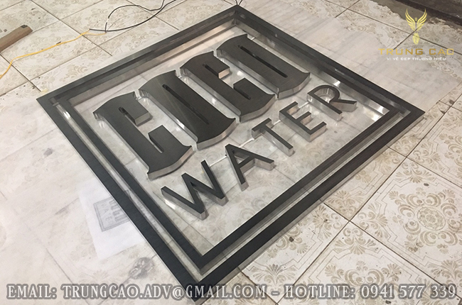 Gia Công Chữ Inox Sơn 